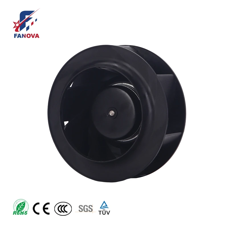 Original Stock 400mm 230V EC External Rotor Motor Backward Centrifugal Fans With CE Certification OEM Customizable
