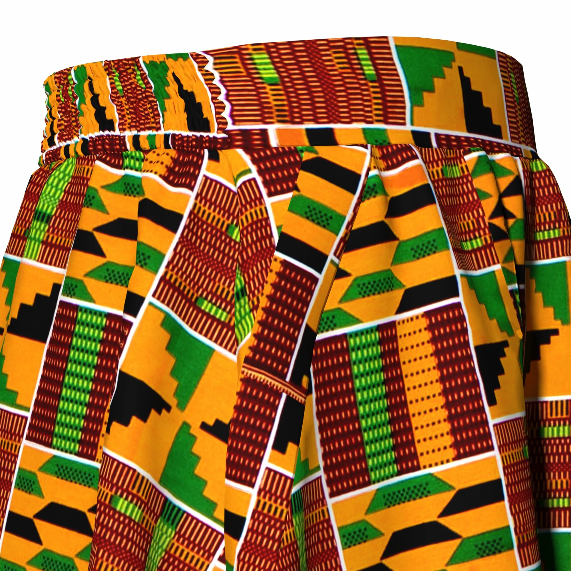 Weibliche Lange Maxi Rock für Frauen African Dashiki Drucken Hohe Taille Rock Damen Kausalen Traditionellen Ankara Rock WY820 – Detail 10