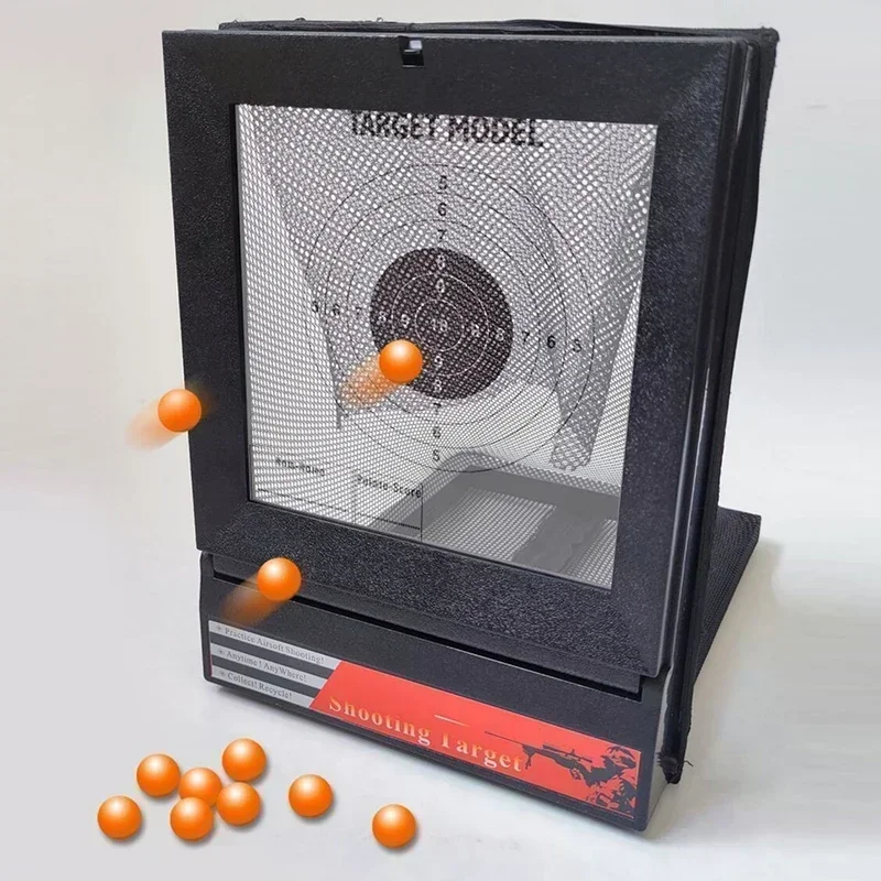 Paper Targets Slingshot Collection Slingshot Box Target Box Shooting Net Cloth Recycling Target Metal Adult Target Practice 1P