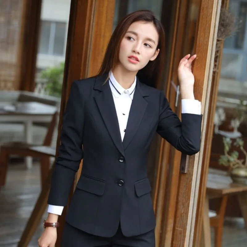 2026 New Blazer Femininity Foreign Autumn and Winter Korean Version Muse Fan Professional Wear Work Clothes Formal Small Suit
