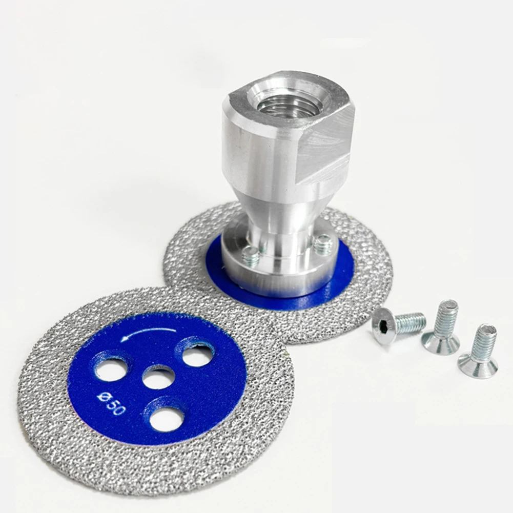 1 個 M14 フランジ研削ディスク用大理石真空ろう付けダイヤモンド彫刻鋸刃切断彫刻/大理石/コンクリート用