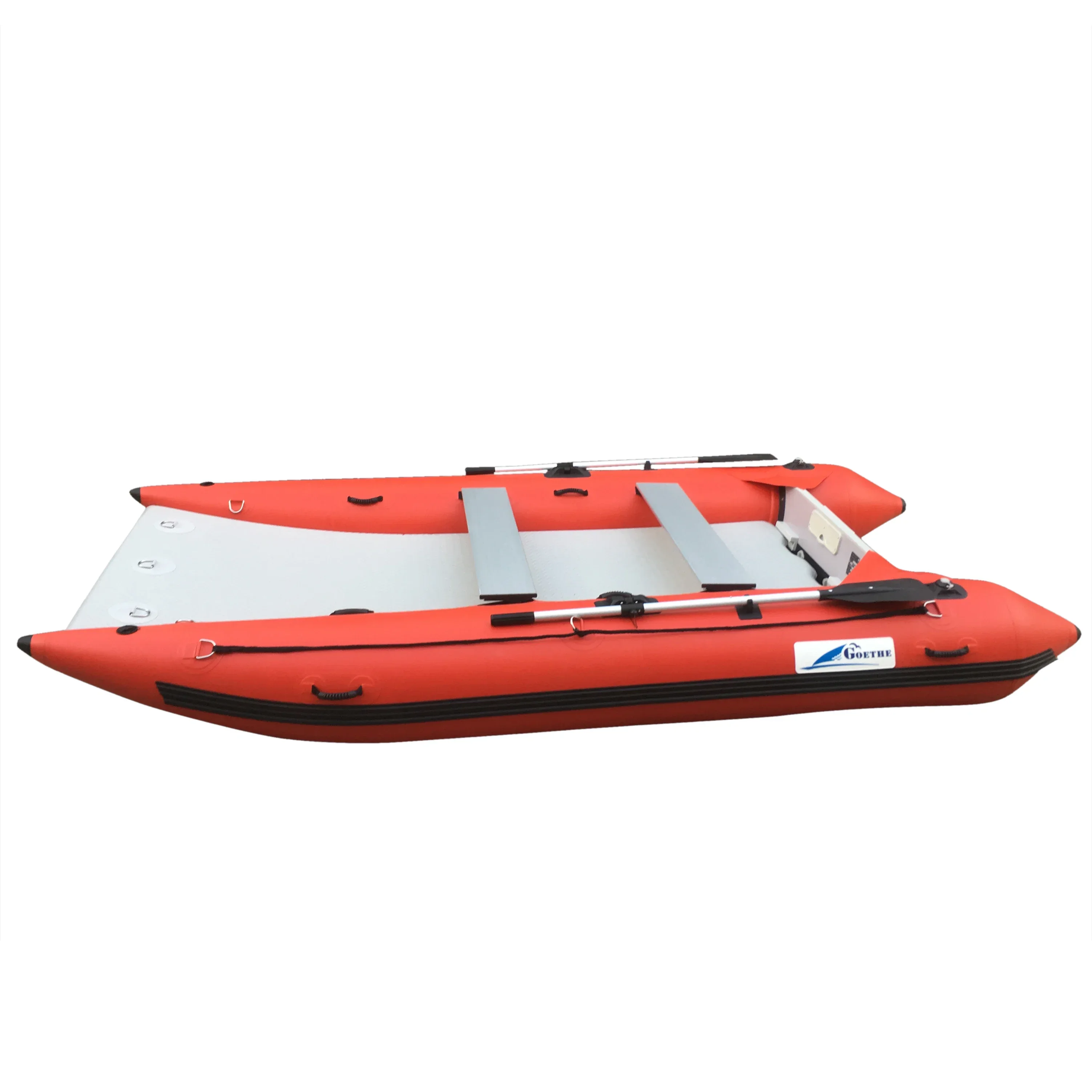 Ce PVC Fishing Ship with Small Ship High Speed Inflatable Catamaran Boat