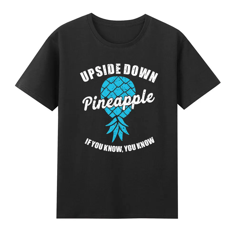 Upside Down Pineapple If You Know You Know Swinger Pineapple T-Shirt