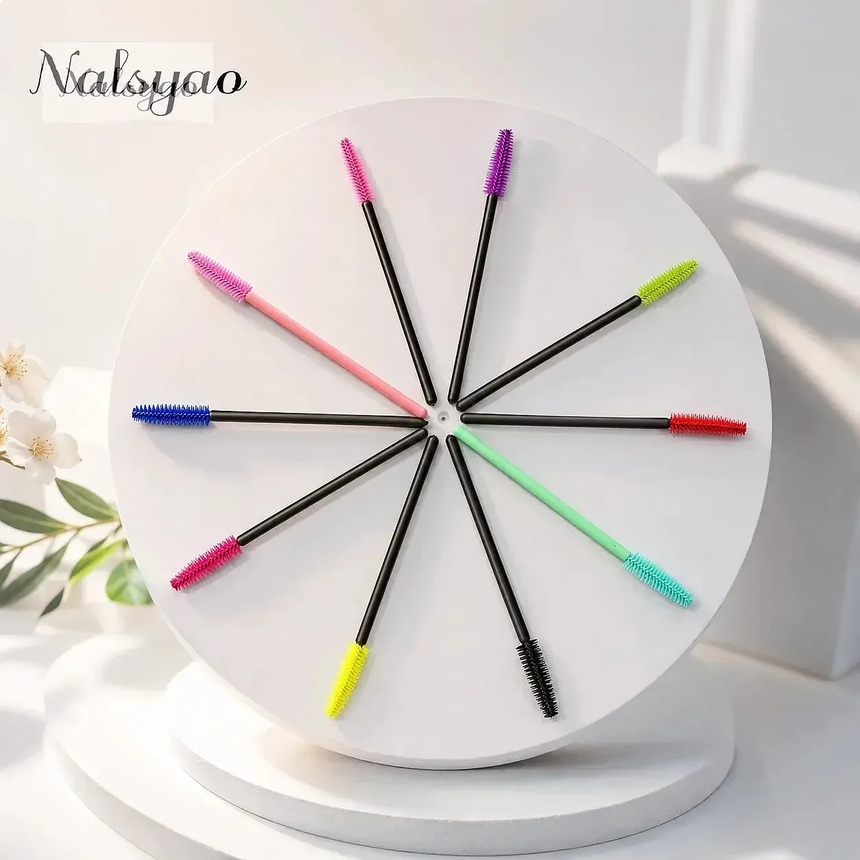 50 50 Pcs Disposable Silicone Mascara Wands Applicator Eye Lash Brush Eyelash Extension Makeup - Aliexpress Deal
