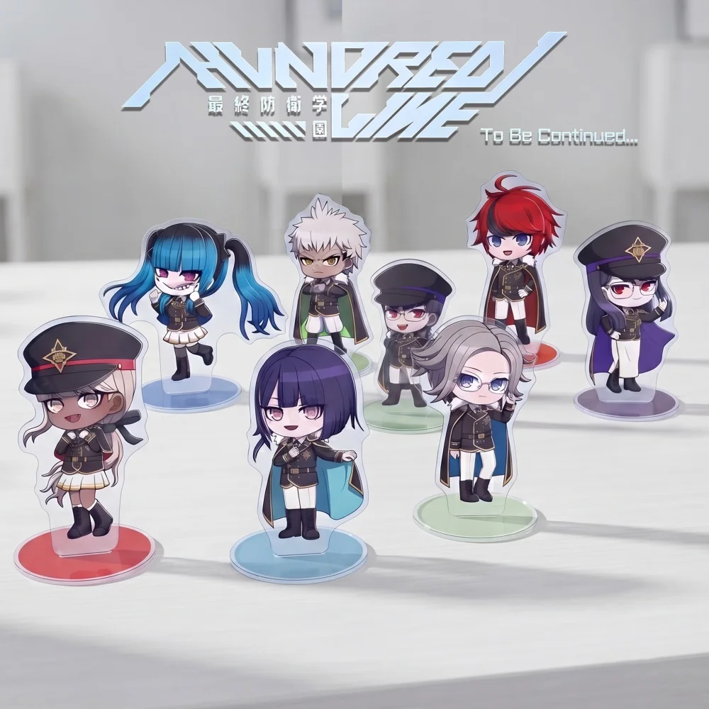 Hundred Line Defense Acrylic Stand Keychain 2026 Taku Hiru Daru Eit Tsu Q Military Desktop Decor Custom Figure Birth Gift