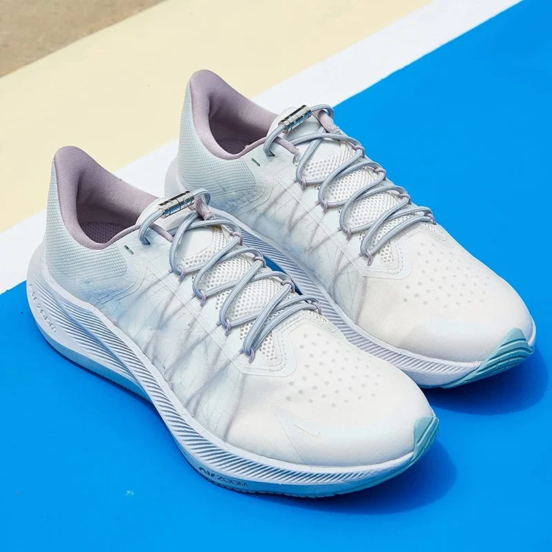 1 Paar runde, elastische Schnürsenkel ohne Binden mit Metallschraubverschluss, Schnellverschluss-Schnürsenkel für Laufschuhe, Sportschuhe, Schuhzubehör – Detail 6