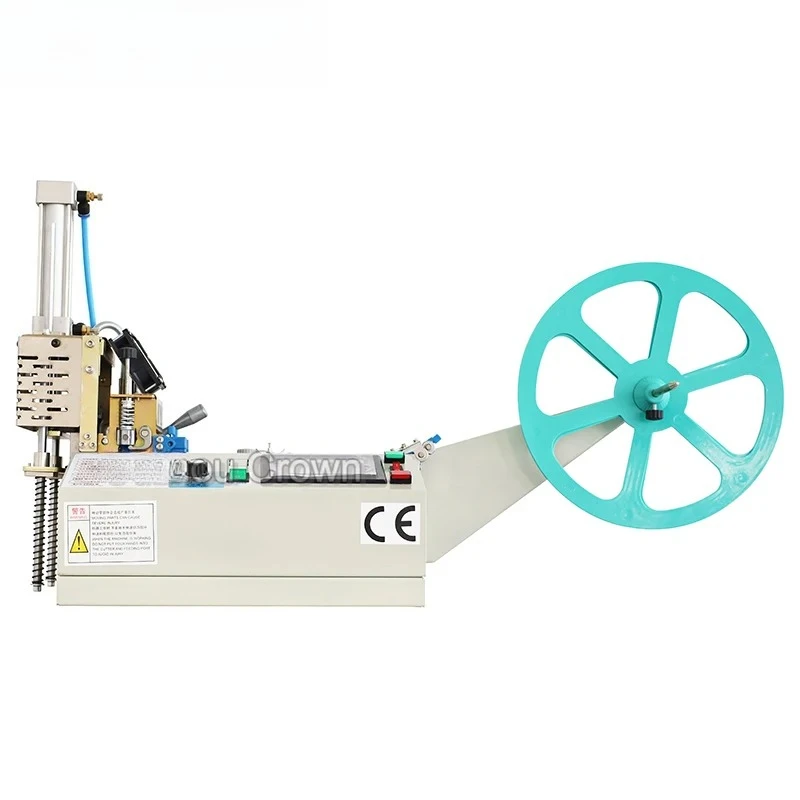 Automatic Hot and Cold Cutting Machine with Stacking /small Nylon Rope Cutting Stacking Machine