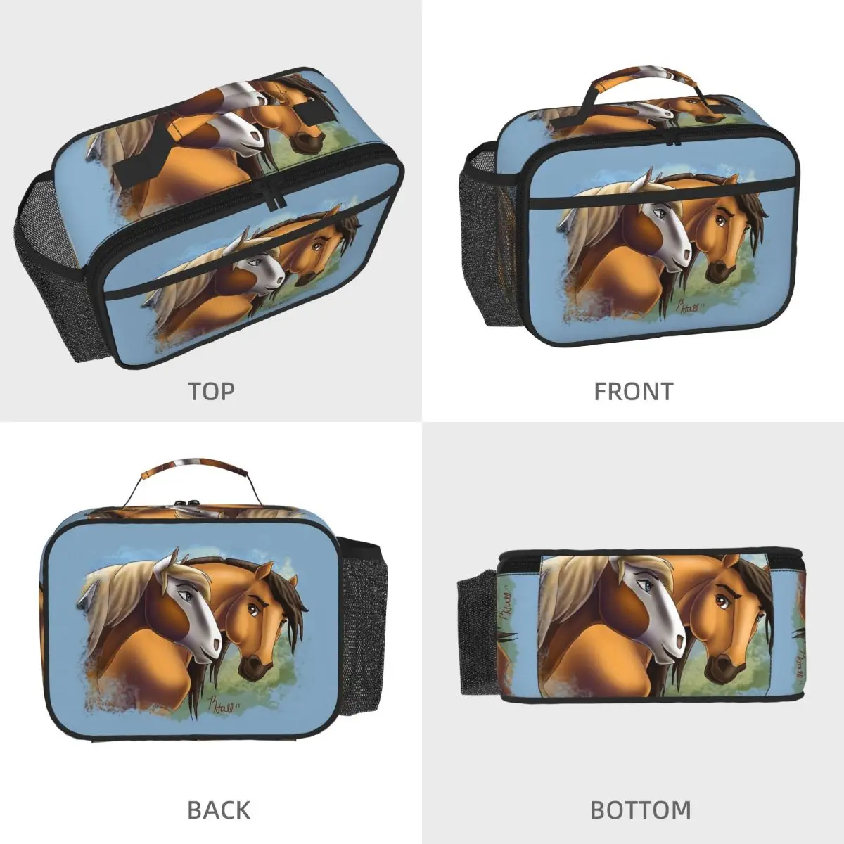 Spirit And Rain - Love Found Us Insulated Lunch Bag for Women Office Cooler Thermal Food Box Tote Lunch Boxes Container