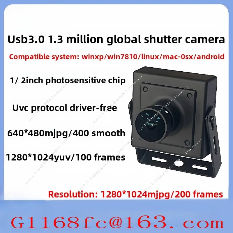 High Quality Professional 1.3 Million Camera Module USB 3.0 Industrial Camera 400 Frame Motion Capture Without Driver
