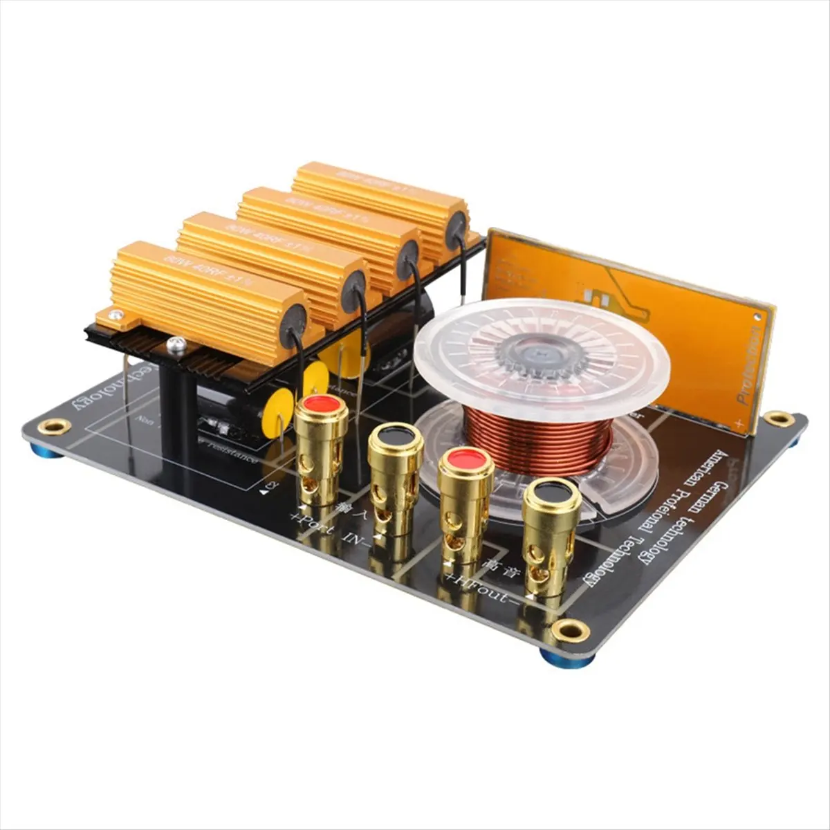 HowAA87 350W Single Tweeter Frequency Divider Professional Speaker Splitter 1800HZ Stage Home Theater Audio Crossover Filter
