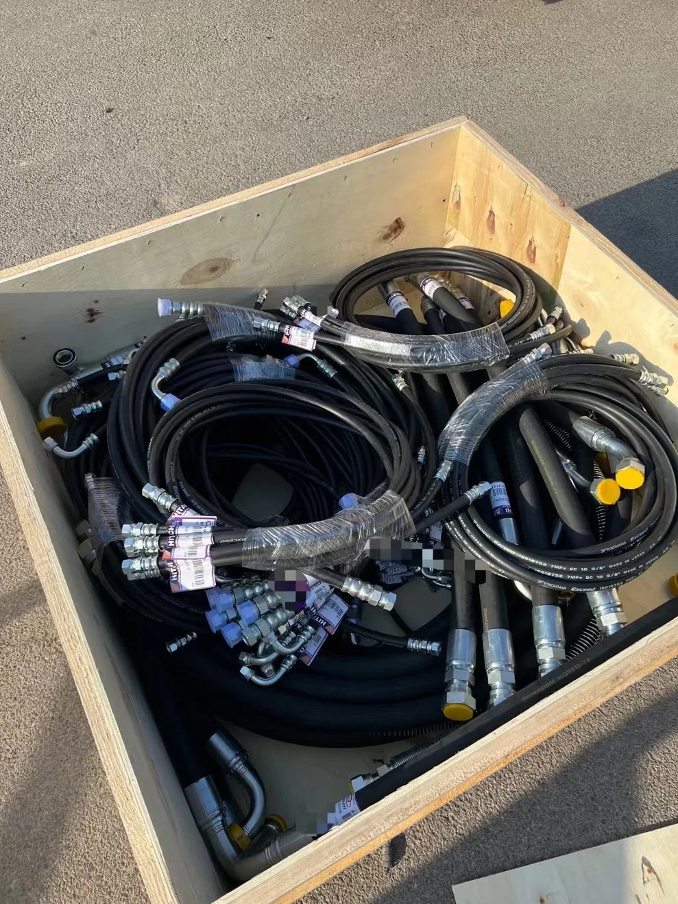 ODM Fabrikgefertigter niedrigster Preis HI TA CHI ZX200-5 Bagger aller Hydraulikschlauchbaugruppen