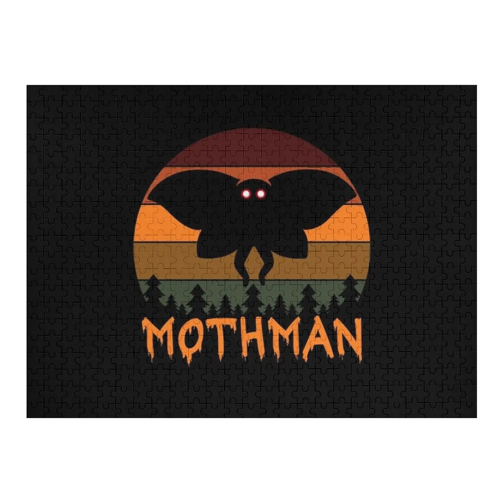 

Пазл Mothman, новые игрушки для детей, 2022, персонализированный подарок для детей, деревянный пазл с индивидуальным именем для взрослых