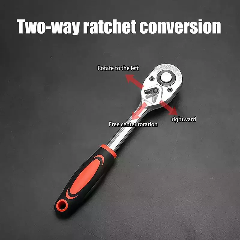 12-piece Auto Repair Tool Set Socket Wrench Combination Complete Set Of Hardware Toolbox Tools