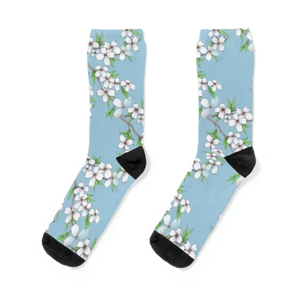 Dogwood Socks luxe golf floral Socks For Man Women's