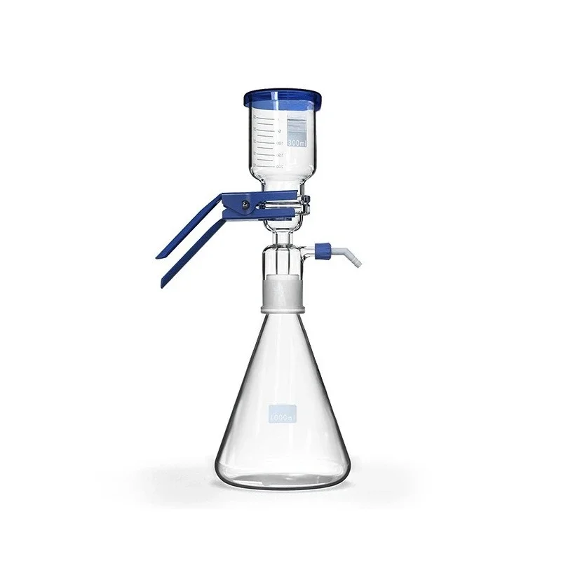 

Vacuum filtration device, glass sand core vacuum filtration device