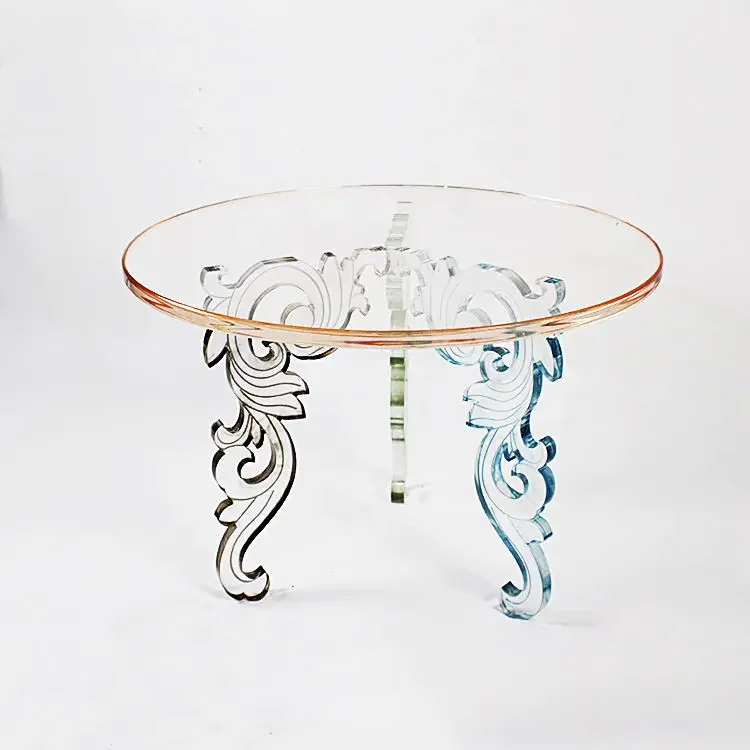 Acrylic coffee table furniture, modern style, fashionable, high-end and beautiful