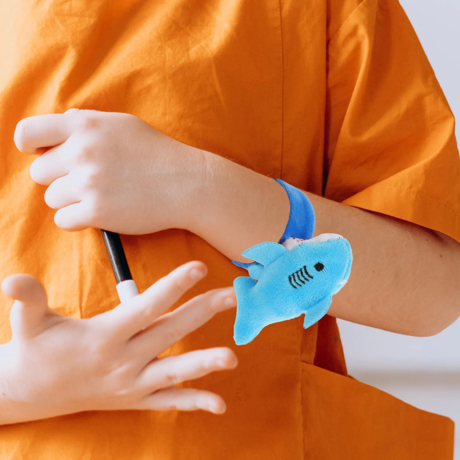 2 Pcs Kids Plush Ring Bunny Stuffed Animal Baby Animals Dolphin Child Watches