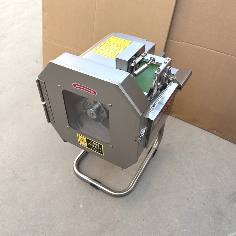 Hete Verkopende Groentesnijmachine Volautomatische Bananensnijmachine Gembersnijder Peperringsnijmachine