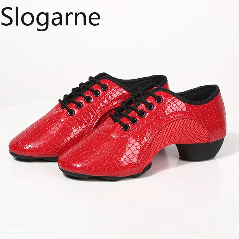 

Women Soft Leather Dance Sneakers Ladies Modern Dance Shoes Girls Yoga Shoes Spring Summer Jazz Latin Waltz Ballroom Dance Shoes