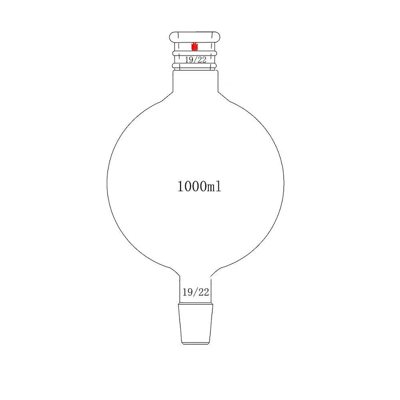 SYNTHWARE Solvent storage bottle for chromatography, Enhanced joint, CHROMATOGRAPHY RESERVOIR, Borosilicate glass, C18