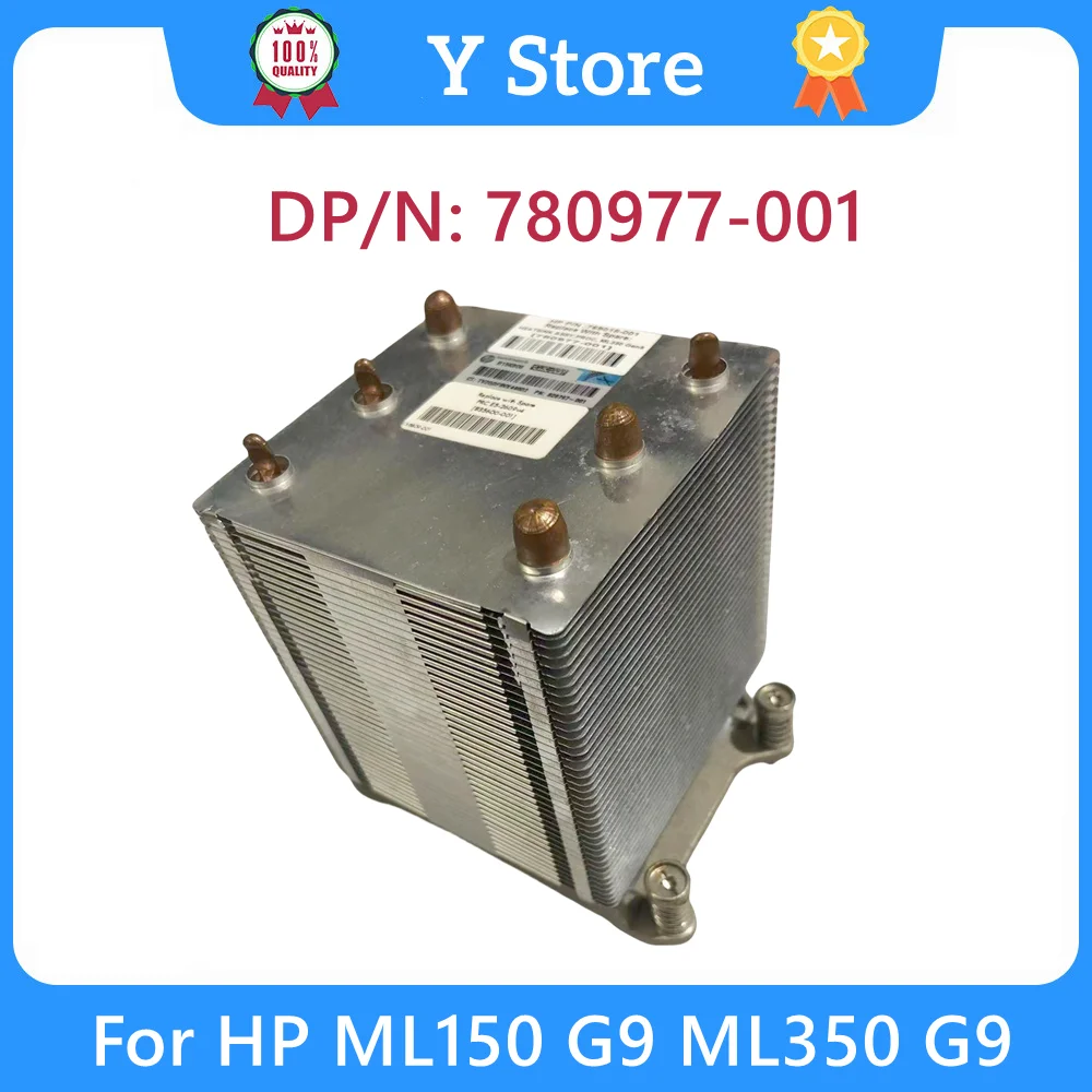 Y Store 780977-001 769018-001, новый оригинальный радиатор для сервера HP ML150 G9 ML350 G9 Gen, быстрая доставка