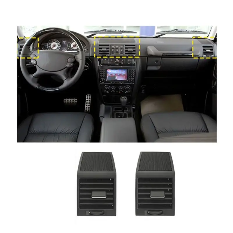 Exquisite Car Front Left Side Dashboard Panel Air Vent Outlet Assembly 4636807408 For G Class W463 2004-2018 Acces view 2