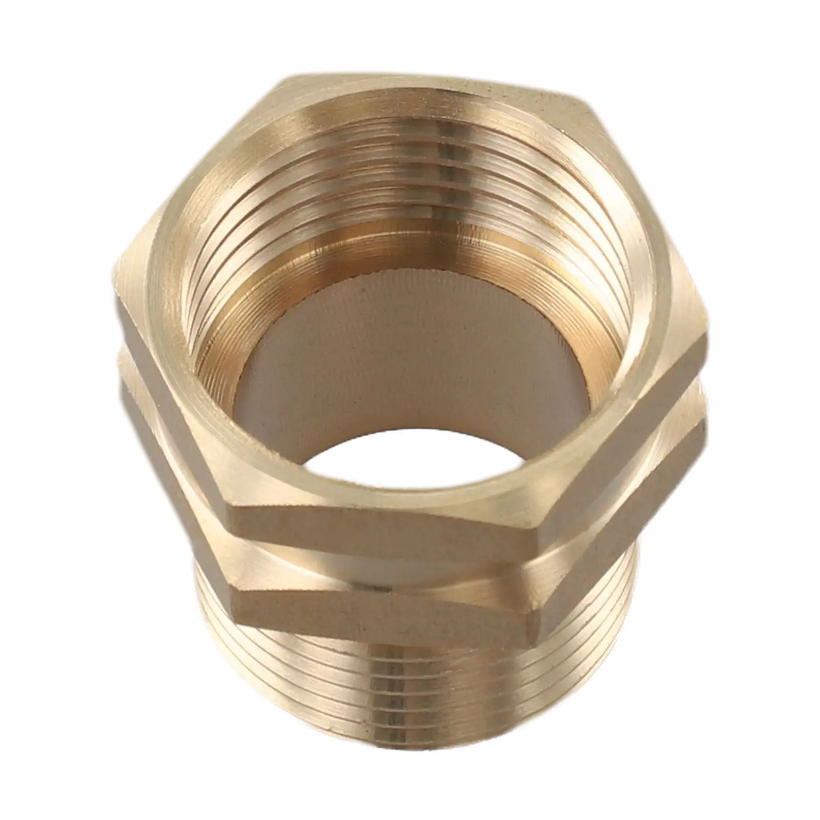 4 Pcs Brass Garden Hose Adapters for 3/4 for ght Female to 3/4 NPT Male Connection Leak for proof Design for Efficient Outdoor