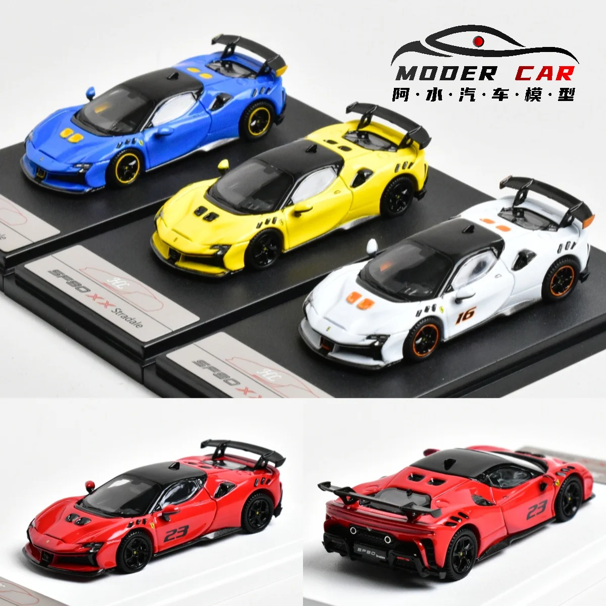 

XF HL 1:64 SF90 XX Stradale Diecast Model Car