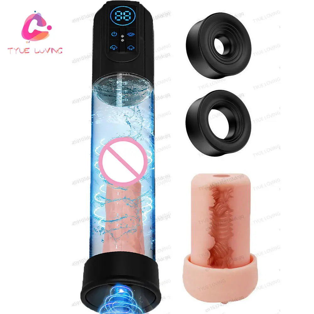 Men Vacuum Erection Device for Effective Size Enhancement - Portable Penis Pump | Best Choice for Male Enlargement Top Solution