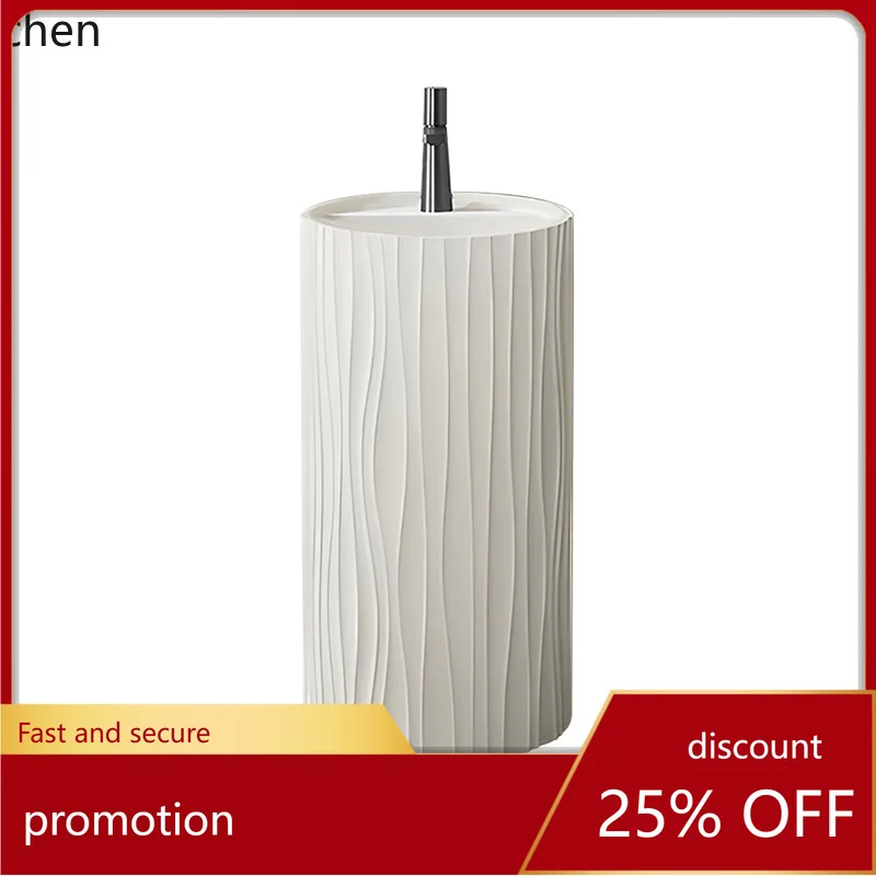 

ZML Freestanding Basin Original Floor-Standing Integrated Washbasin Simple Furniture Supplies