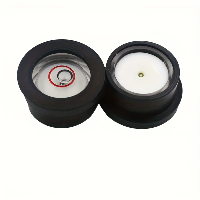 3 uds (20Mm x 10mm) Mini nivel de burbuja redondo nivel de precisión nivel integrado burbuja-tipo de ajuste a presión herramienta de medición accesorios de nivel
