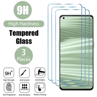 3PCS Tempered Glass for Realme 9 8 7 Plus 8i GT 5G Screen Protector Neo 2 3 2 X2 Pro C11 C21