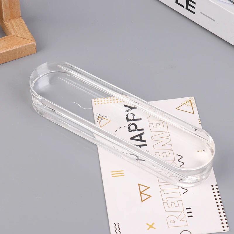 Transparent Acrylic Ironing Handheld High Transparency Pressure Cloth Patchwork Seam Pressing Ironing Tool