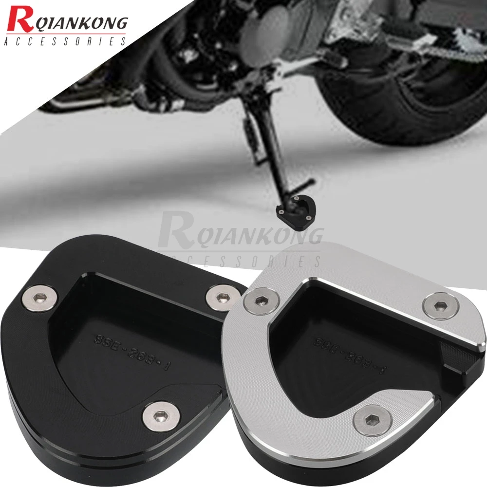 

Motorcycle Kickstand Foot Side Stand Plate Extension Pad For Suzuki GSX650F 2008 2009 2010 2011 2012 Bandit 650 650S 2007-2012