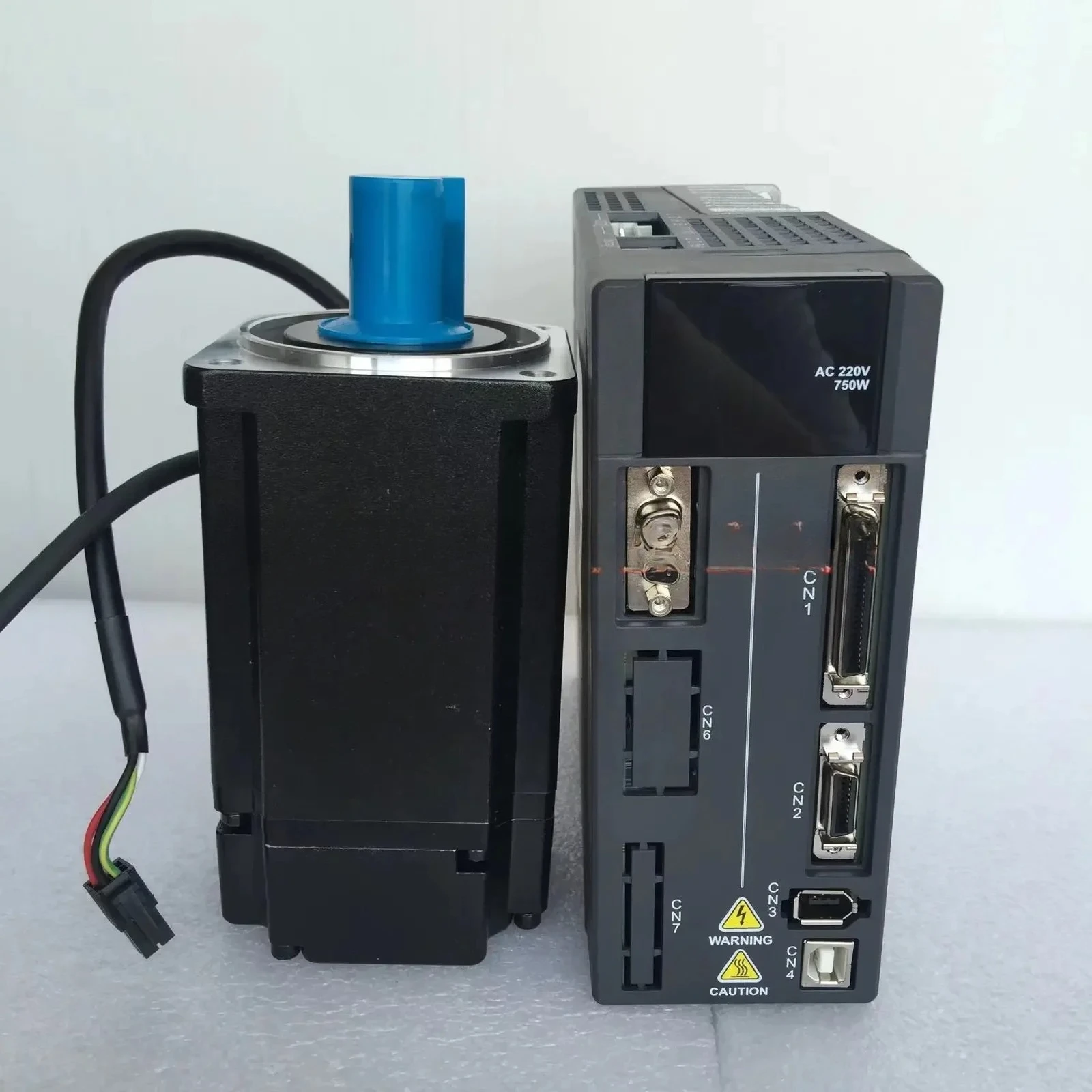 1pcs 750W 3000R/min AC Se-rvo Motor & Drive Kits EC-MA-C10807RS ASD-A2-0721-M With Cable Without Brake