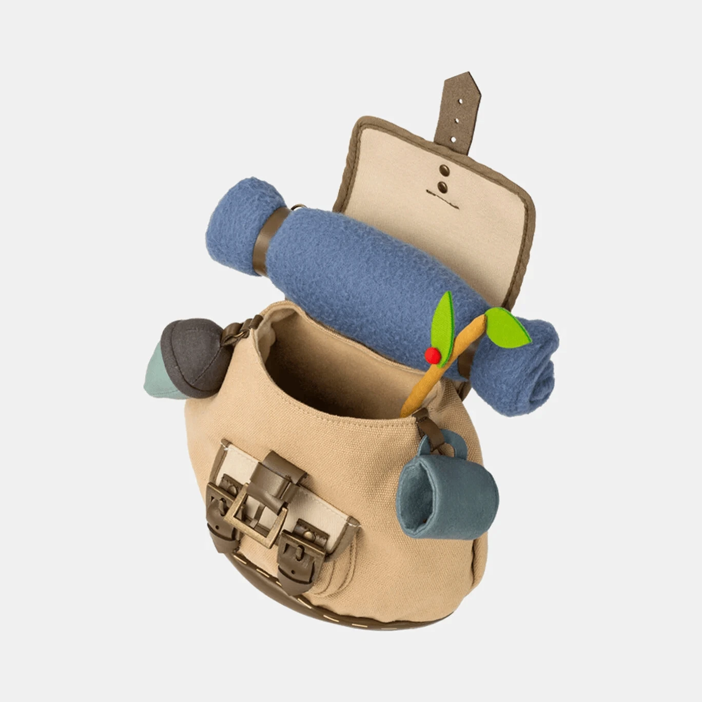 Juego Tears of the Kingdom bolso llavero bosque hoja alternativa elfo semilla hombre Korok mochila Cosplay Doujin regalos