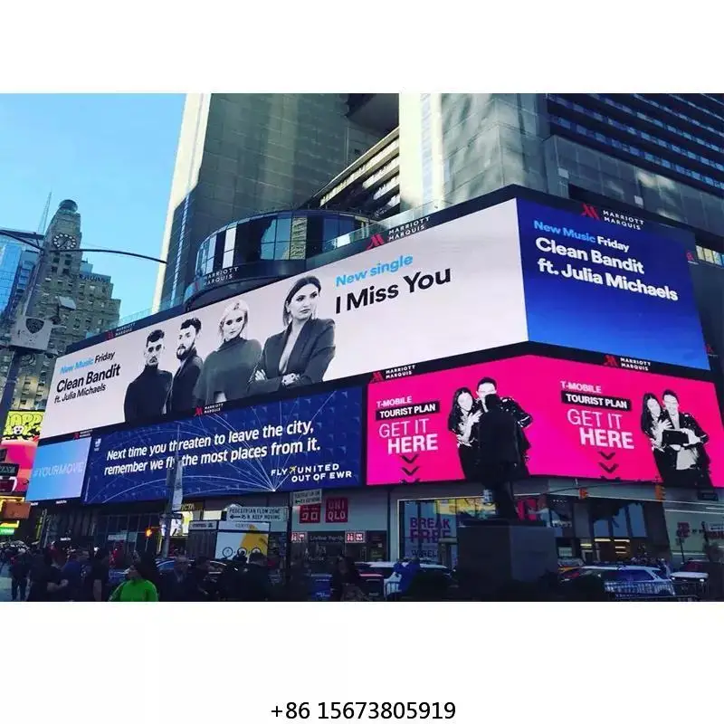 

Hot Sale Advertising Video Wall LED Display Board P8 Outdoor Led Billboard Price P10 Rgb Led Display