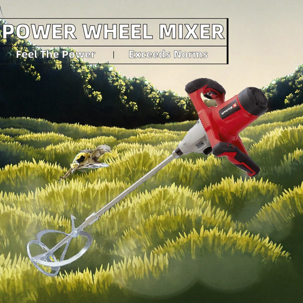 Hot-Selling High-Power Industrial-Grade Steering Wheel Mixer New Design with 220V Electric Power Source