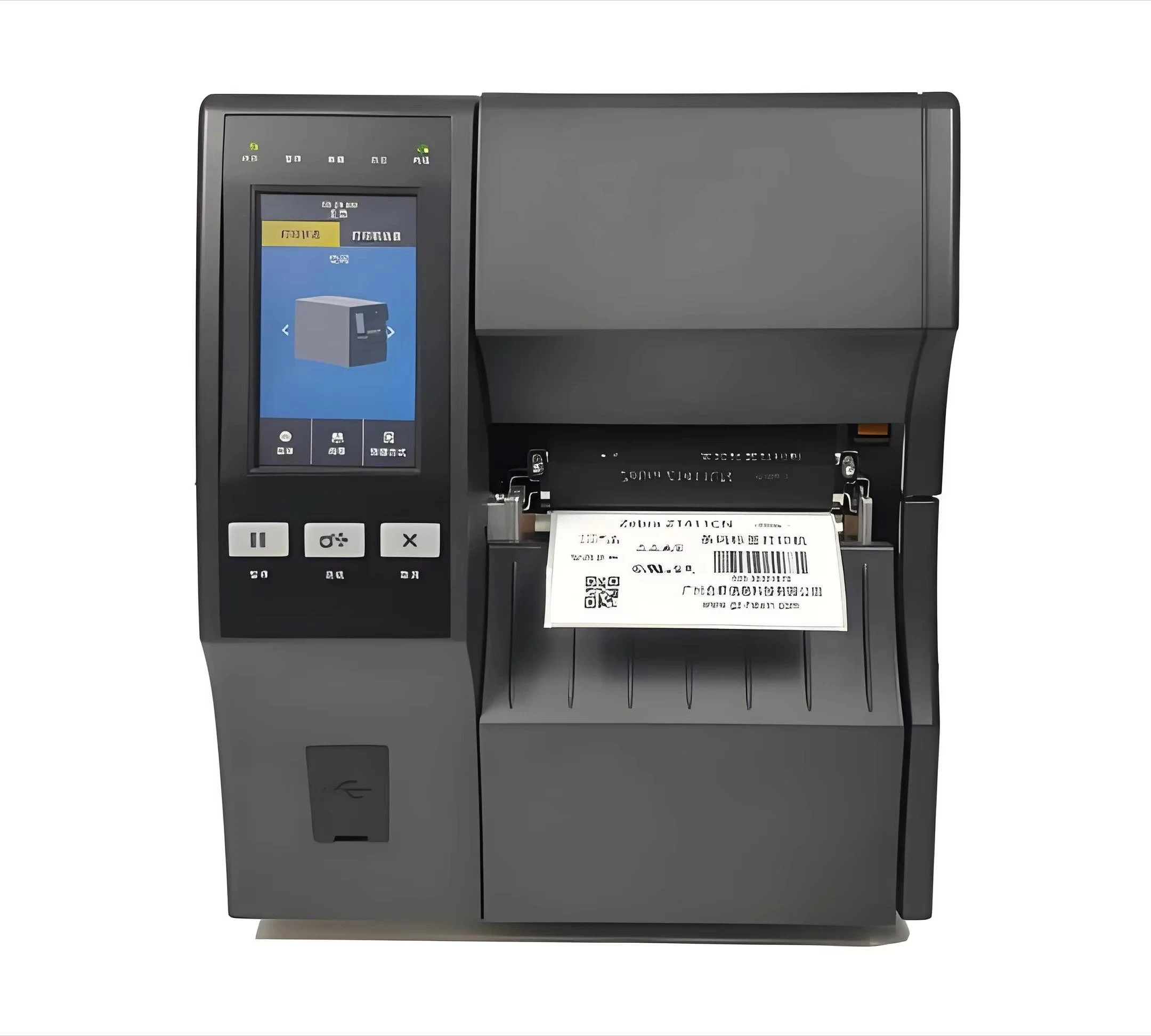 ZT411 High Performance Industrial Printer 203dpi Barcode Replacement for ZT410 in Stock