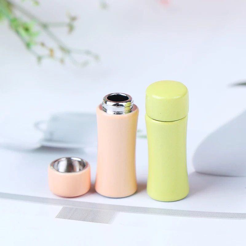 1:12 Dollhouse miniature Water cup insulating cup can opened simulation Toy