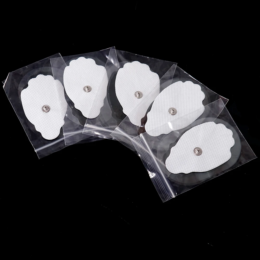 10/20Pcs Self Adhesive Electrode Pads 3.5mm Plug For Gentle Pulse Machine Sticker Neck Back Leg Muscle Massage Daily Relax Tool view 6
