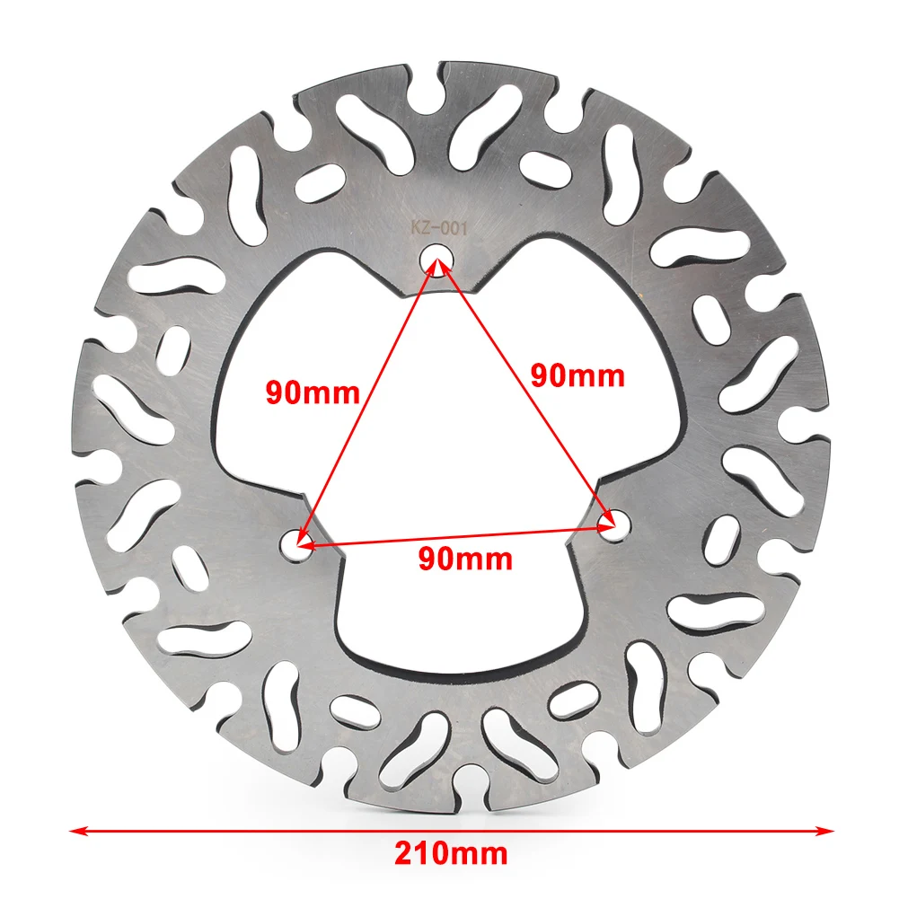 

Motorcycle Rear Brake Disc Rotor For Yamaha TZR125 TZM150 TZR250 FZR250 FZR400 SZR660 FZR400RR TZR250R TZR150R Stainless steel