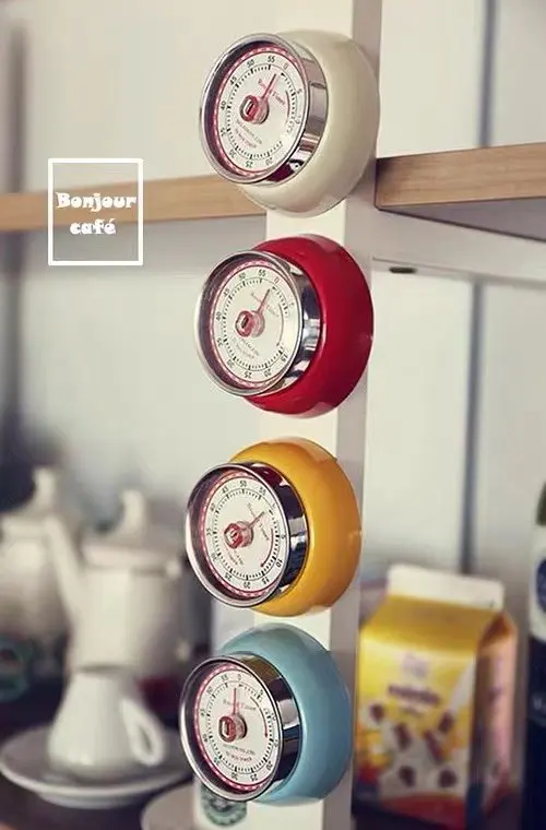 

Metal Mechanical Magnet Suction Timer Kitchen Timer Cooking Cooking Baking Reminder