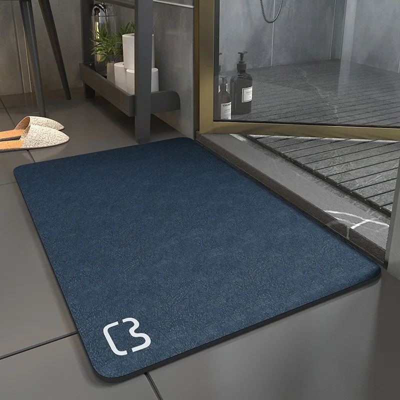 Must-Have! Morandi Colored Diatom Mud Mat with Minimalist Design. 4