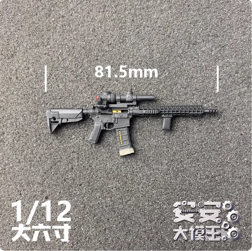 

1/12 Scale Soldier TR1 AR-15 Rifle Accessories Bag Resin High Quality Model Toy For 6'' Action Figure HASUKI Etc Body In Stock