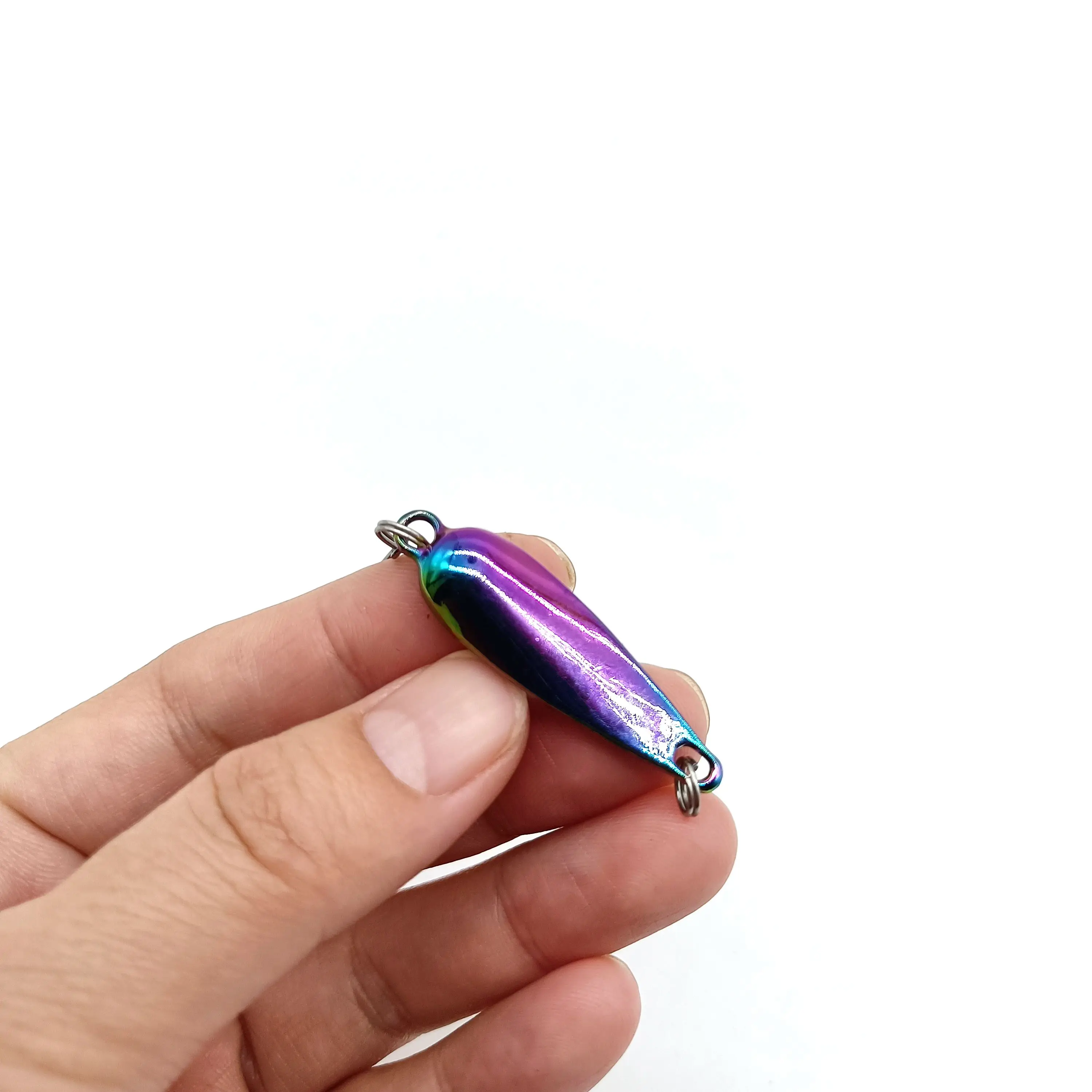 DUODUOYU 1PCS Metall Spinner Löffel Angeln Lockt 1,1g/2,2g/3,5g/5g/7g Isca Künstliche Harte Köder Bass Salzwasser Angeln Werkzeuge – Detail 6