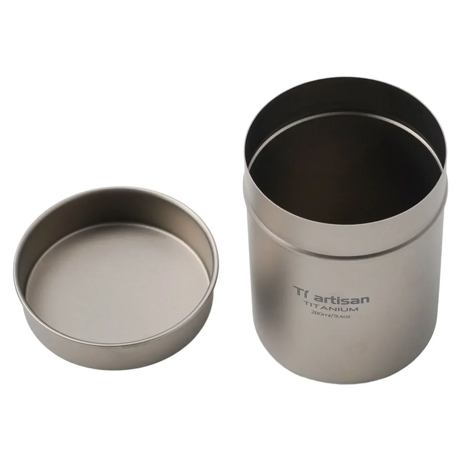 High Quality Tin Tin Can Portable Size Sealed Cans Tea Container 280ml Coffee Canister Food Storage Lightweight