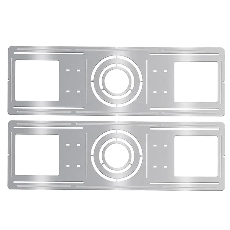 

ABMH-Galvanized Steel Mounting Plates(2 PCS) For 3/4/6 In For LED Light, Reccessed Lighting Installation Kit