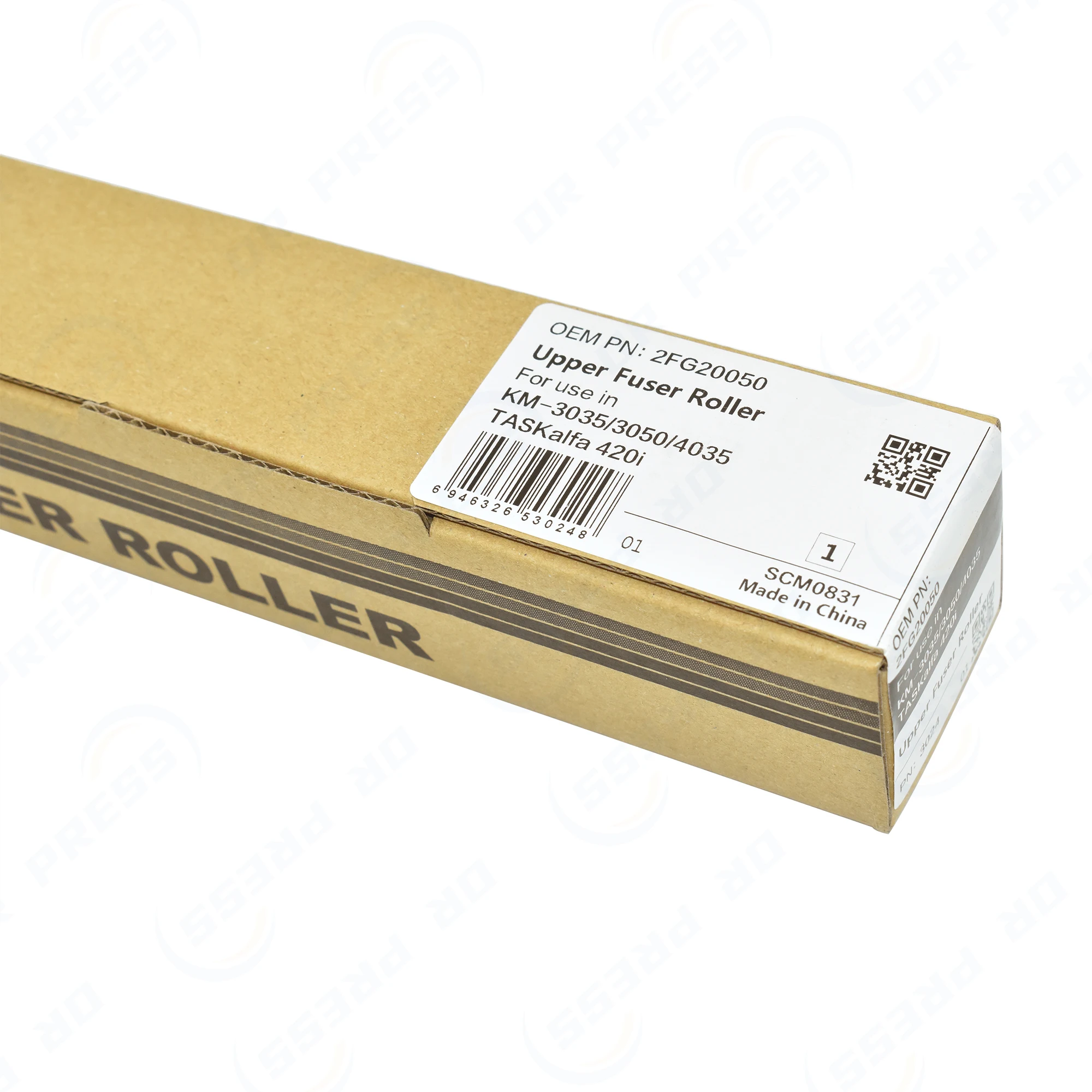 Upper Fuser Roller for Kyocera KM-3050 4050 5050 3035 4035 5035 TASKalfa 420i 520i Heat Roller