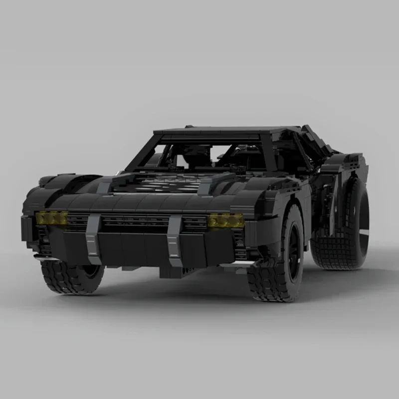 Moc Bouwstenen Beroemde Film Model UCS Bat Supercar 2022 Technologie Modulaire Blokken Geschenken Kerst Speelgoed DIY Sets Montage